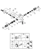 Термостат для ванны Grohe Grohtherm 1000 Performance 34779000
