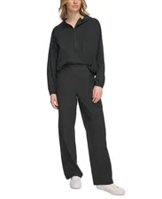 Calvin Klein Women's Performance Half-Zip Reflective Pullover