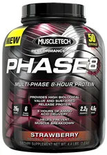 Протеин MuscleTech Phaise 8 performance series 2000грамм (клубника)