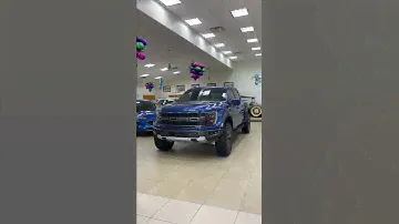 Atlas Blue 2022 F-150 Raptor + 37 Performance Package