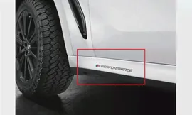 Наклейки M Performance BMW, надпись, оригинал