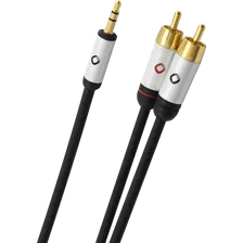 Oehlbach Performance i-Connect Jack 3.5 to 2RCA 1.5m D1C60002