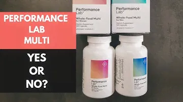 Performance Lab Whole-Food Multi Review: Should You Take It?