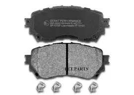 BPF210P GERAT Тормозные колодки Gerat BP-F210P (передние) Performance