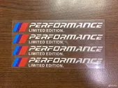 Комплект наклеек M performance BMW бмв